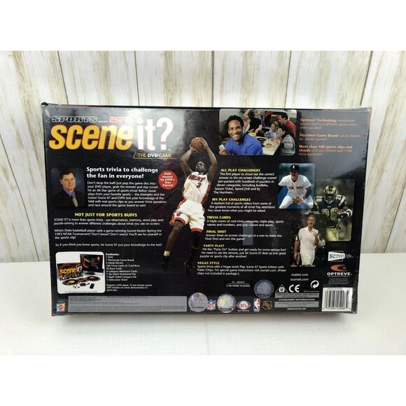Scene It Sports ESPN The DVD Game Sports Trivia Brand New Sealed - Picture 3 of 9